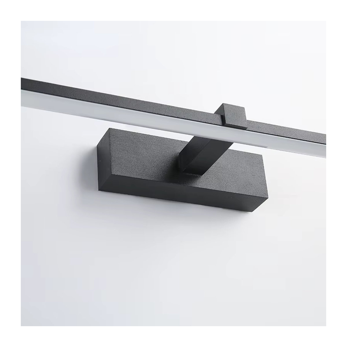 ZCTOP Minimalistische LED-Wandleuchte in Schwarz für Badezimmer und Wohnzimmer - Bild 5