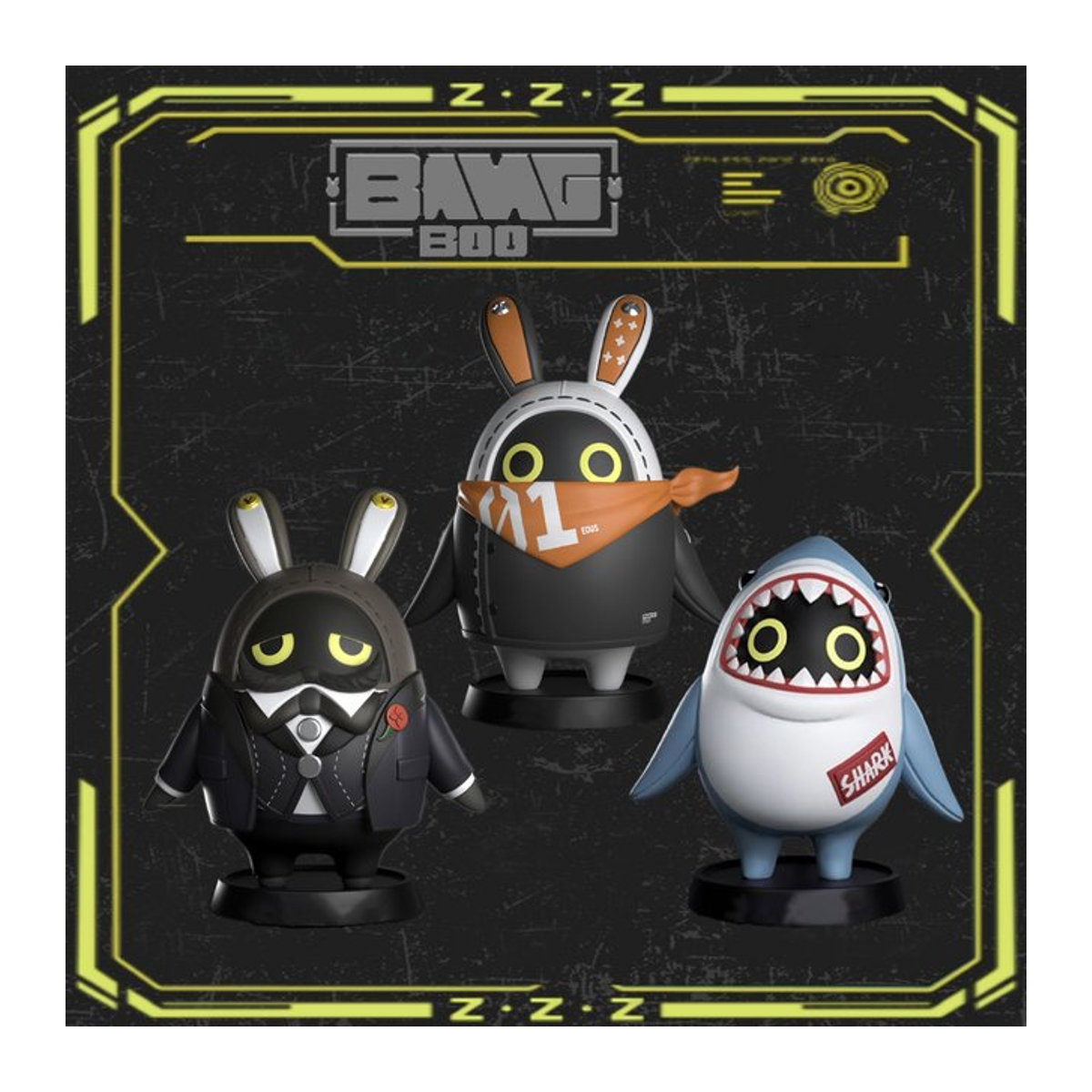 Zenless Zone Zero Bangboo EOUS Sharkboo Amillion Figur von Bandai, mehrfarbig, aus Kunststoff - Bild 1