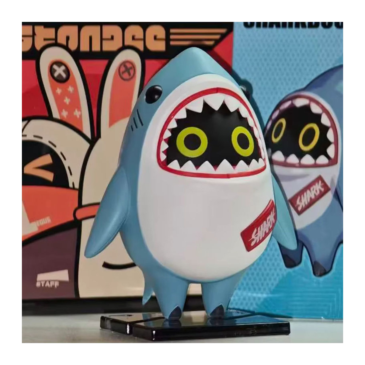 Zenless Zone Zero Bangboo Figur Sharkboo Amillion von Bandai als mehrfarbige PVC-Dekorationsfigur für dich - Bild 3