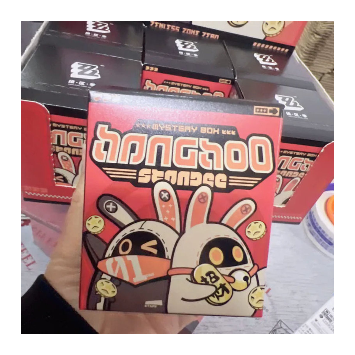 Zenless Zone Zero Bangboo Standee Serie V2 Mystery Blind Box Mini Anime Actionfiguren aus Kunststoff in Blau von Bandai - Bild 5