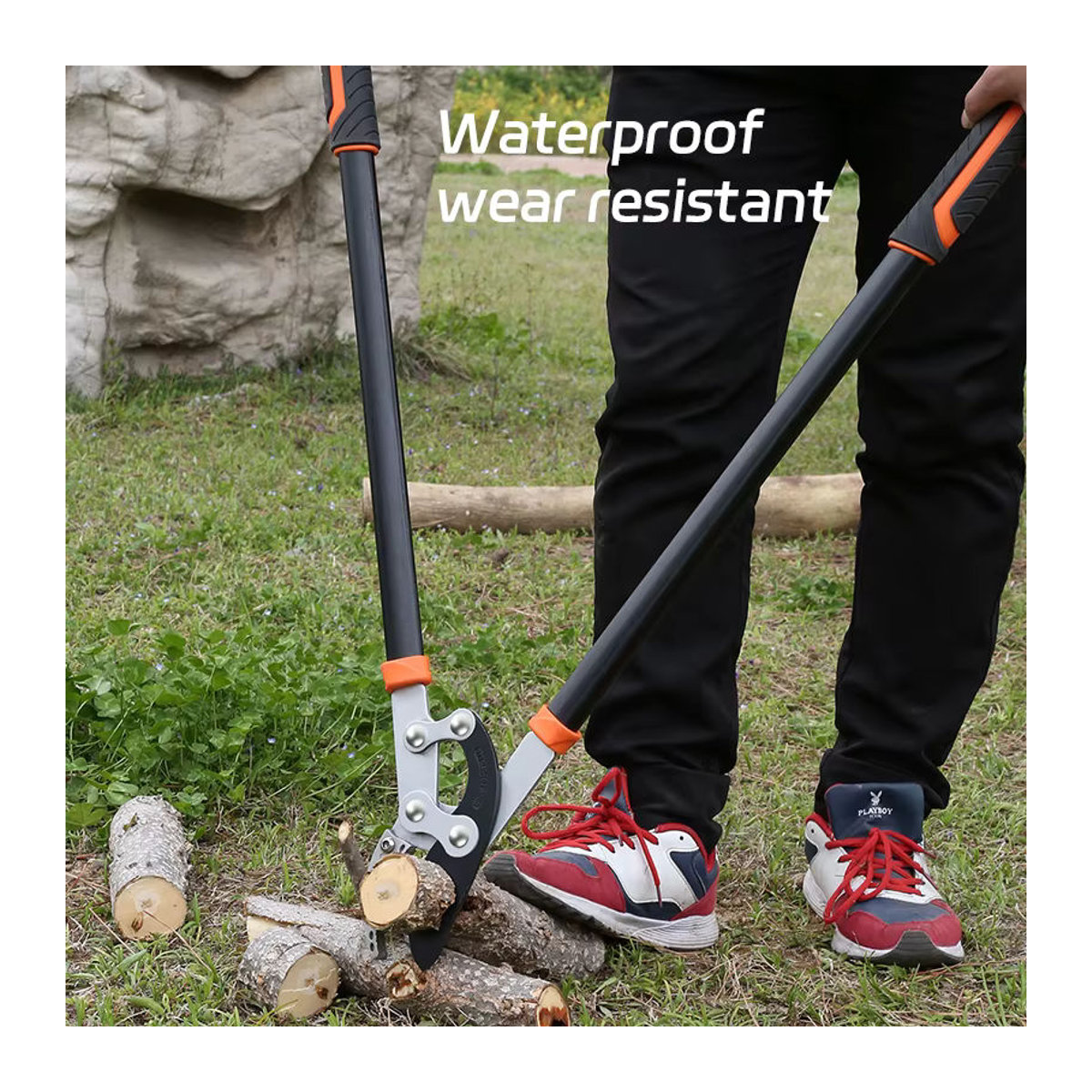 ZHENG QI Gartenzweigschere aus SK5 Stahl für professionelle Gartenarbeit und Obstbäume - Bild 2