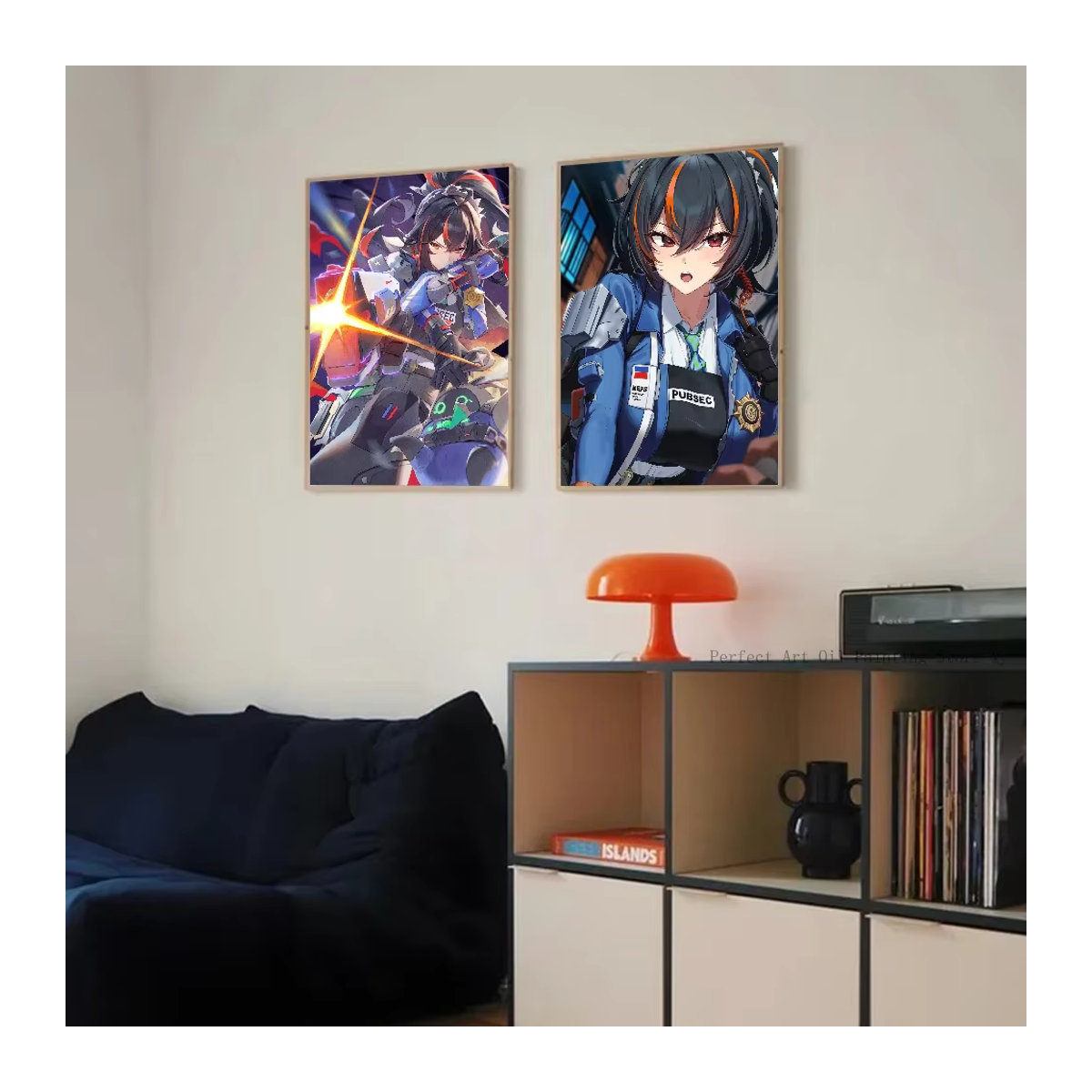 Zhu Yuan Zenless Zone Zero Spiel Poster als mehrfarbiger Papierdruck für deine Wandgestaltung - Bild 5