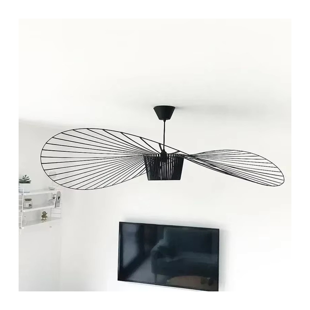 Zimulong Vertigo LED Kronleuchter im modernen Industrial Design aus Metall, Schwarz - Bild 3
