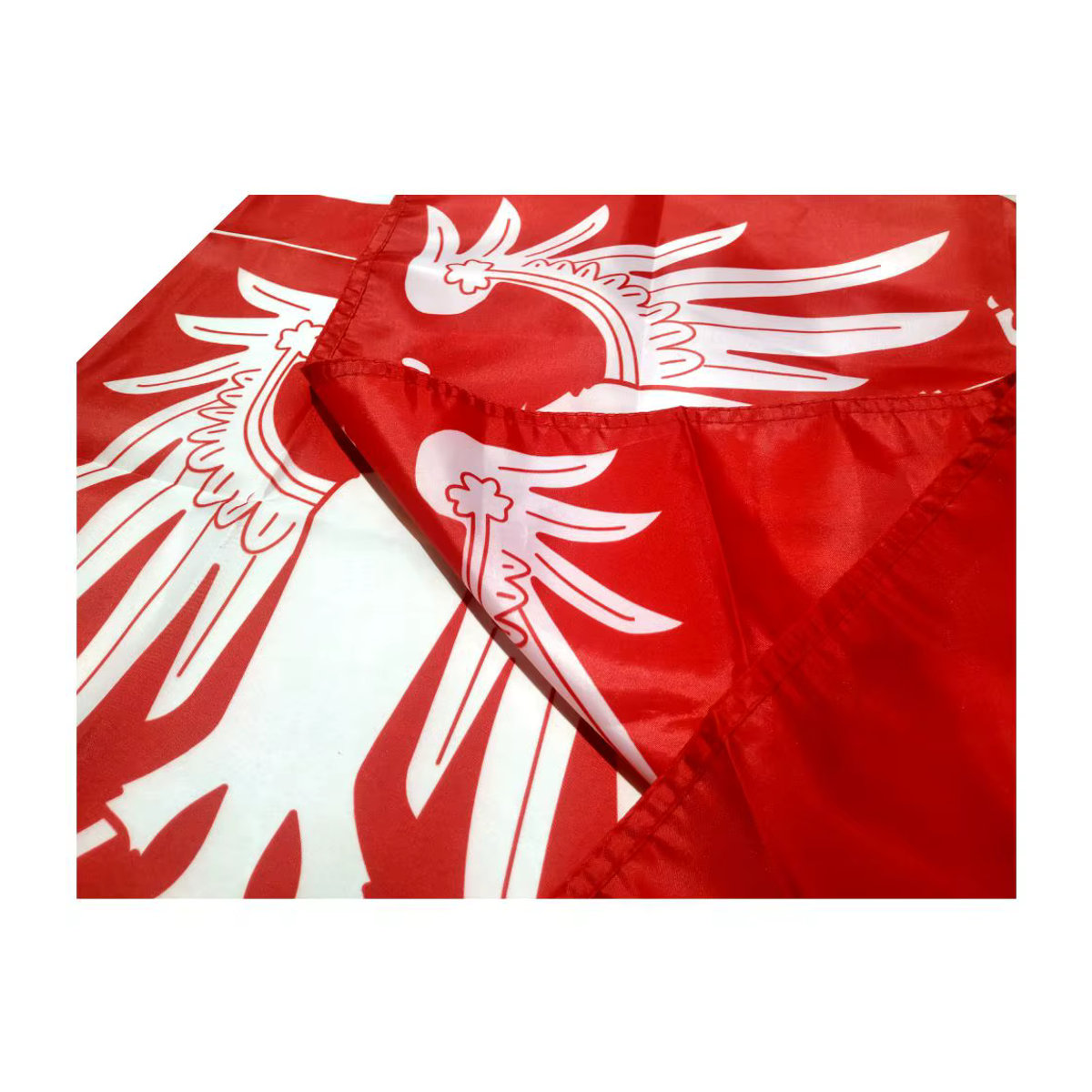 Ziqiang Yeniche People Flag Deutschland, rot, B x H: 150 x 90 cm - Bild 2