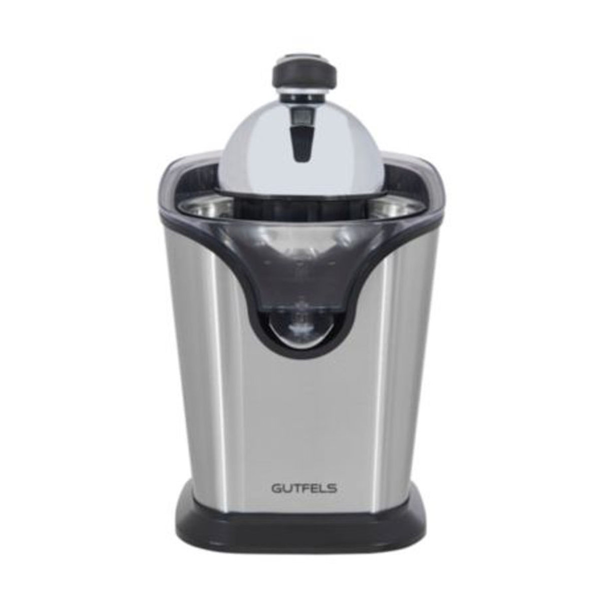 Zitruspresse Gutfels Juice 3020 aus Edelstahl mit 100 W Leistung, 2 Aufsätzen, Tropfstopp-Funktion und Füllstandanzeige, B: 18 cm, T: 26 cm, H: 28 cm - Bild 5