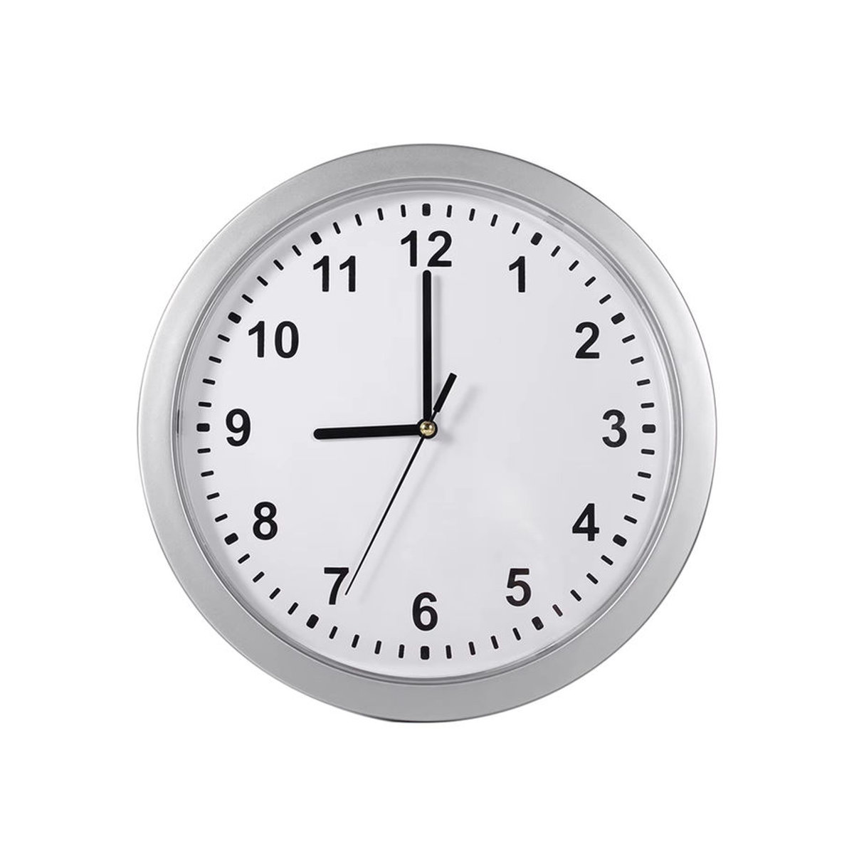 ZJCHAO Geheime Wanduhr als Versteckbox für Geld und Schmuck, rund, Kunststoff, Silber oder Weiß - Bild 5