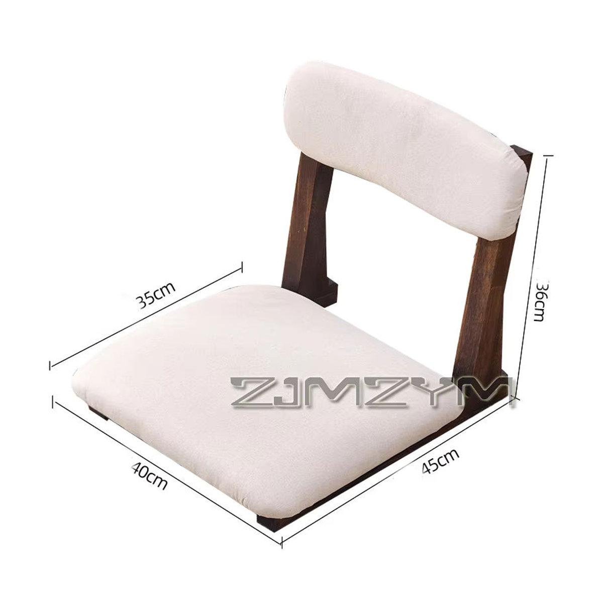 ZJMZYM Minimalistisches Tatami Bodenkissen Sofa Set als Lazy Sofa Liege für dein Wohnzimmer in Beige oder Grau - Bild 3