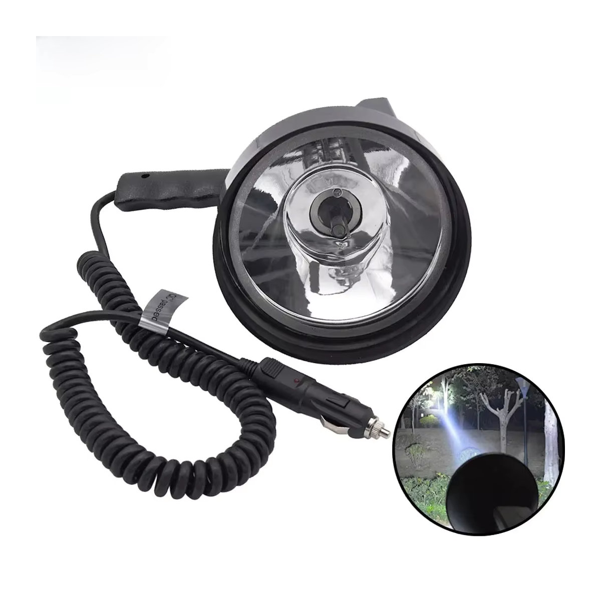ZMFJH Xenon Suchscheinwerfer 5 Zoll 35 W Wasserdicht 12 V Tragbare Handheld-Laterne für Jagd und Angeln - Bild 7