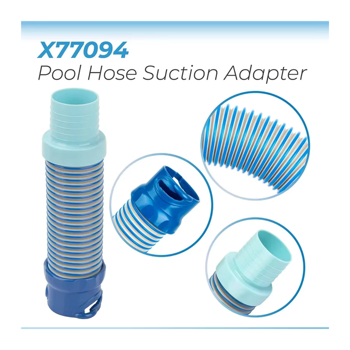 Zodiac MX6 MX8 Schwimmbad Staubsauger Schlauchadapter für Schwimmbadreiniger - Bild 3