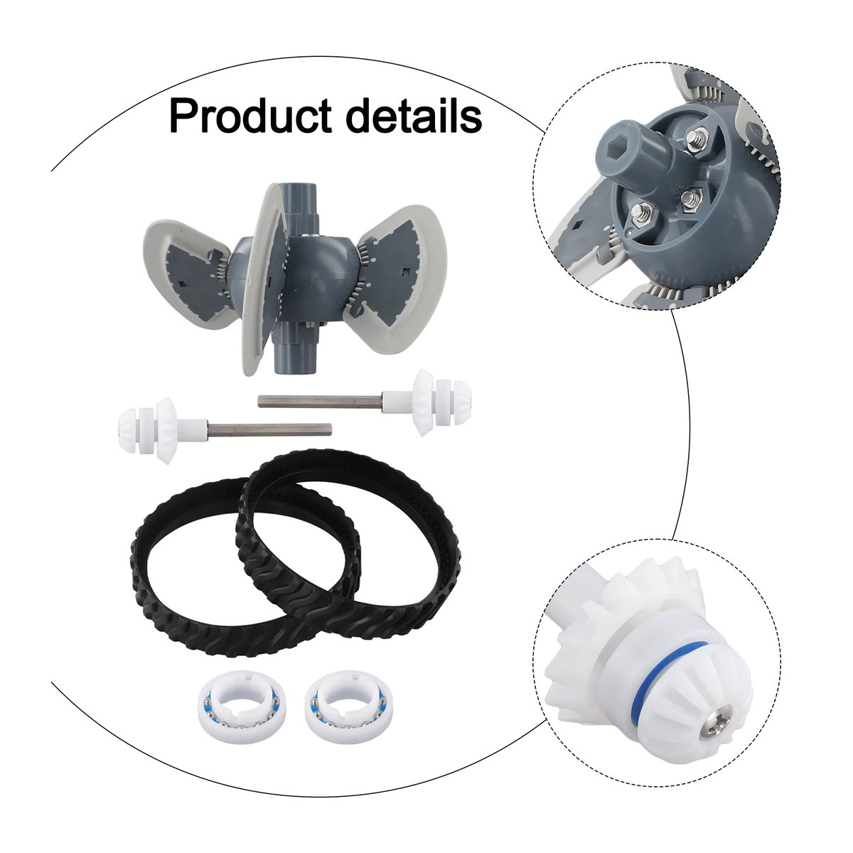 ZODIAC Pool Tune Up Kit für Baracuda MX8 und MX6 In-Boden Automatische Poolreiniger Zubehör von LEENKEA in Bunt - Bild 5