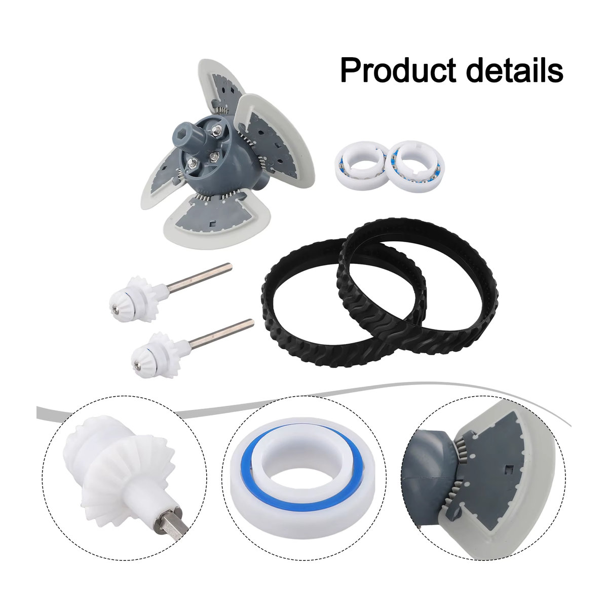 ZODIAC Pool Tune Up Kit für Baracuda MX8 und MX6 In-Boden Automatische Poolreiniger Zubehör von LEENKEA in Bunt - Bild 6