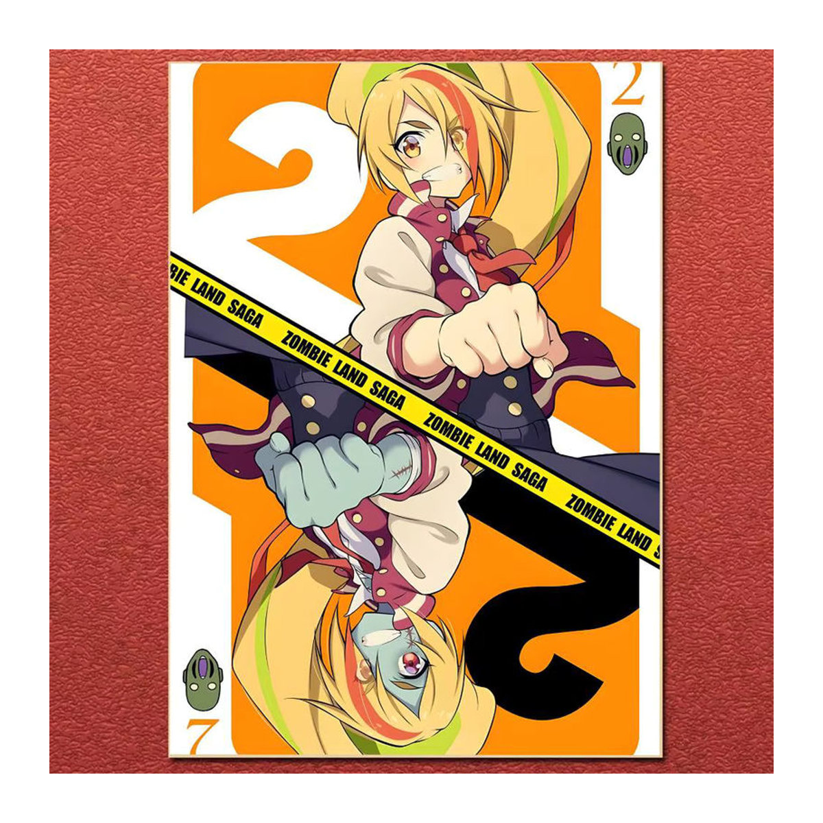 Zombieland Saga Leinwandposter mit Cartoon-Motiv, mehrfarbiges Porträt für deine Wanddekoration - Bild 5