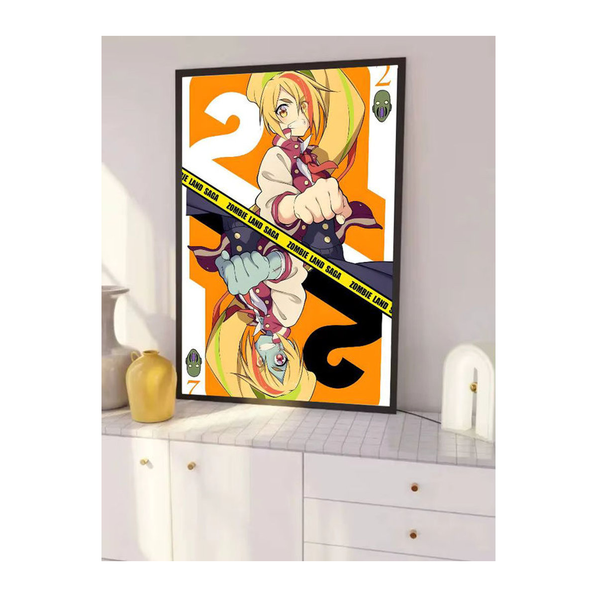 Zombieland Saga Leinwandposter mit Cartoon-Motiv, mehrfarbiges Porträt für deine Wanddekoration - Bild 6