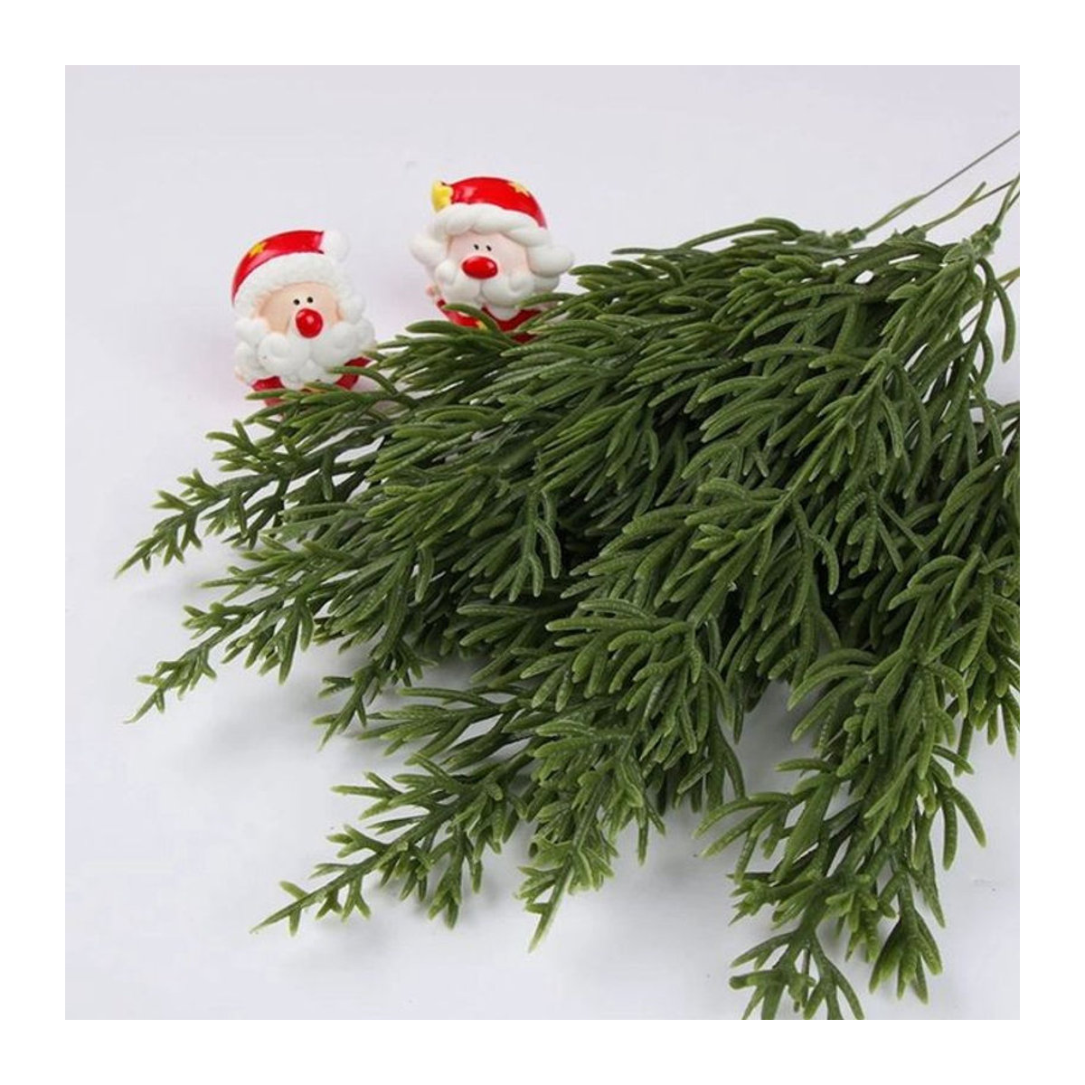 ZQCY Künstliche Dekorationen Grün aus Kunststoff für Weihnachten und Hochzeit - Bild 1