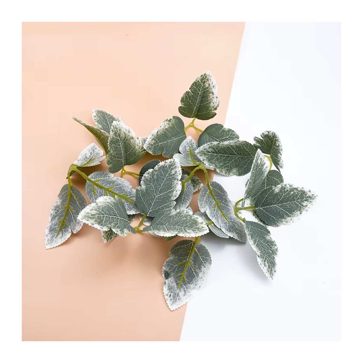 ZQCY Künstliche Eucalyptus-Pflanze aus Textil in Grün für Hochzeits- und Tischdekoration - Bild 2