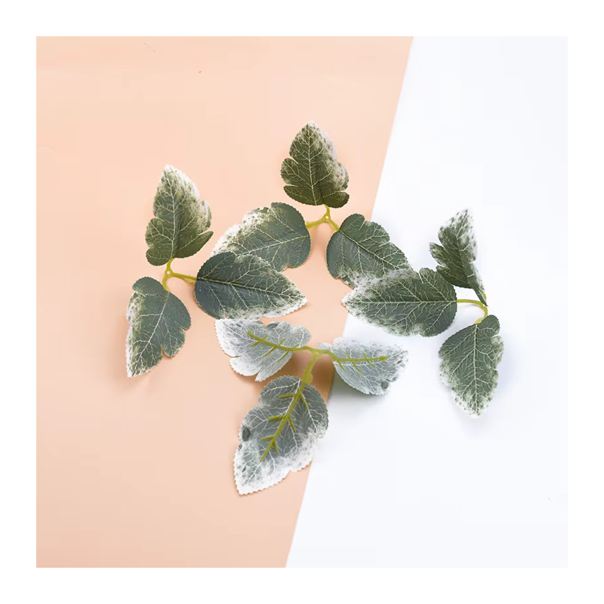 ZQCY Künstliche Eucalyptus-Pflanze aus Textil in Grün für Hochzeits- und Tischdekoration - Bild 4