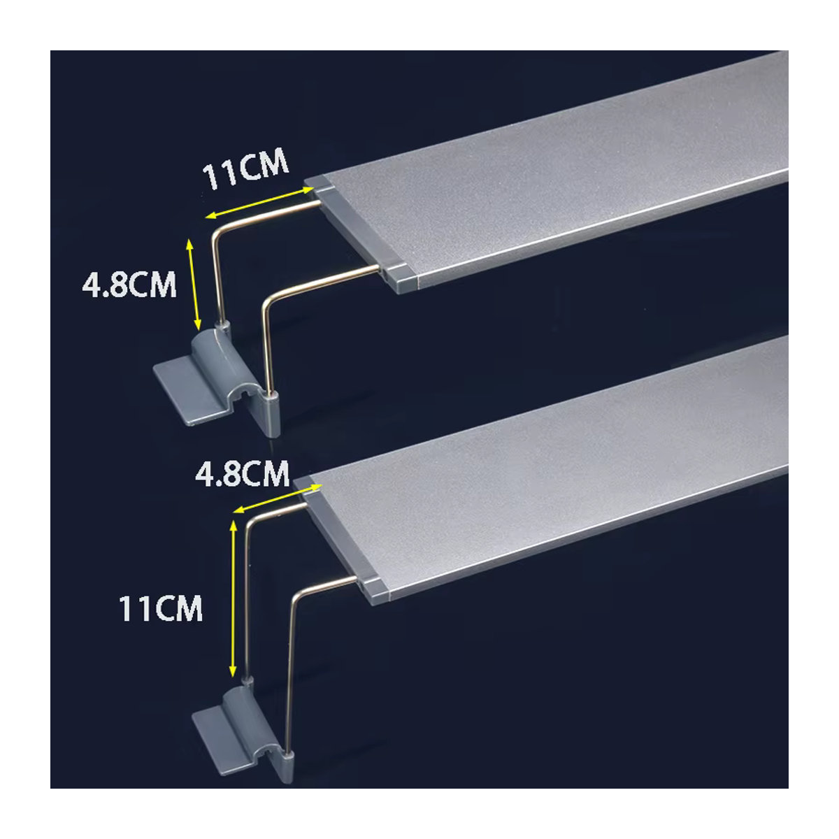 ZRDR Aquarium LED Licht aus Aluminiumlegierung für Wasserpflanzen in minimalistischem Design - Bild 3