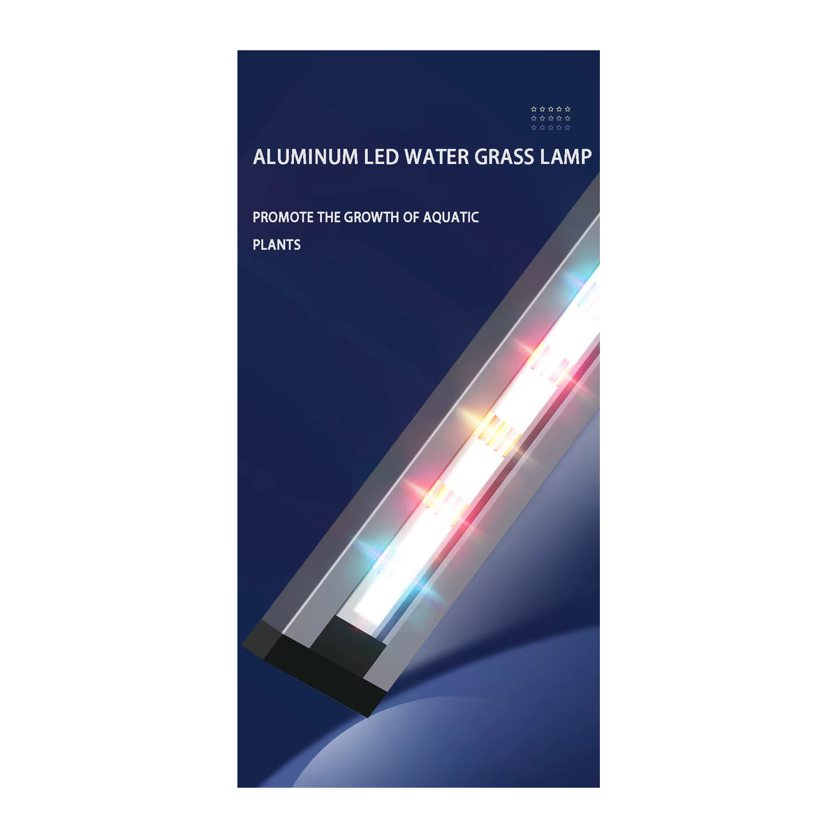 ZRDR Aquarium LED Licht aus Aluminiumlegierung für Wasserpflanzen in minimalistischem Design - Bild 5