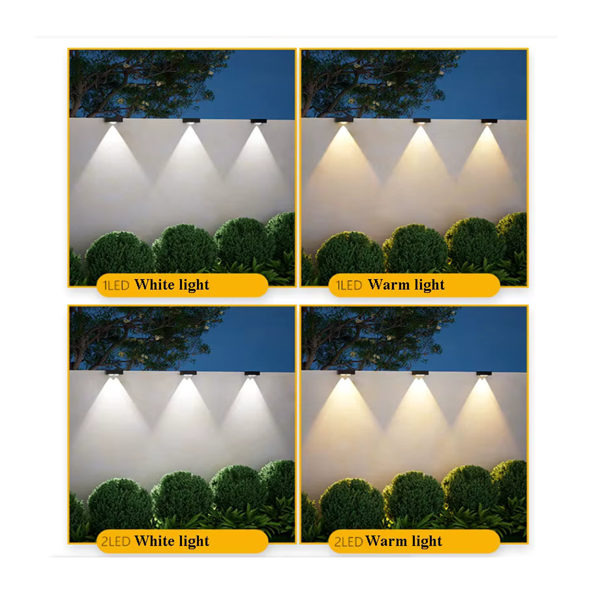 ZTree LED Solar Wegeleuchte Schwarz Minimalistisch für Garten und Terrasse im 3er Pack - Bild 5