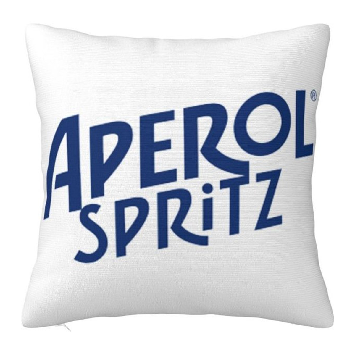 ZX Blanket Aperols Spritz Kissenbezug für dein Wohnzimmer in Weiß, B/T/H: 40 x 40 cm - Bild 1