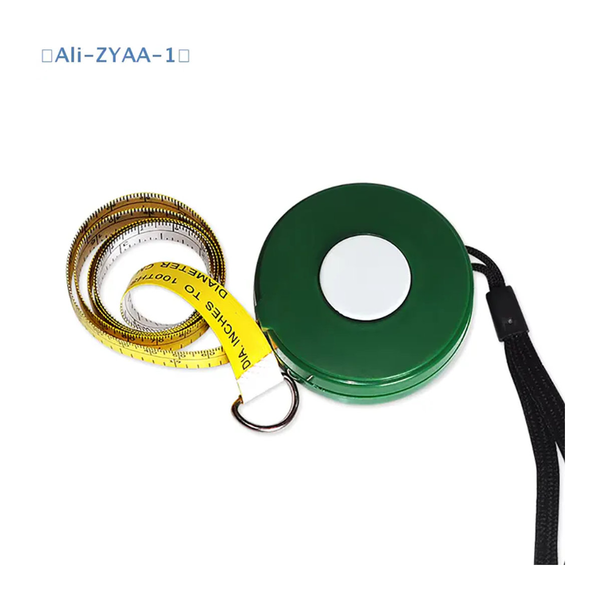 ZYAA-1 Gartenbaum-Messlineal zur Messung des Baumdurchmessers, weiches und einziehbares PVC-Messband, Länge: 200 cm - Bild 2