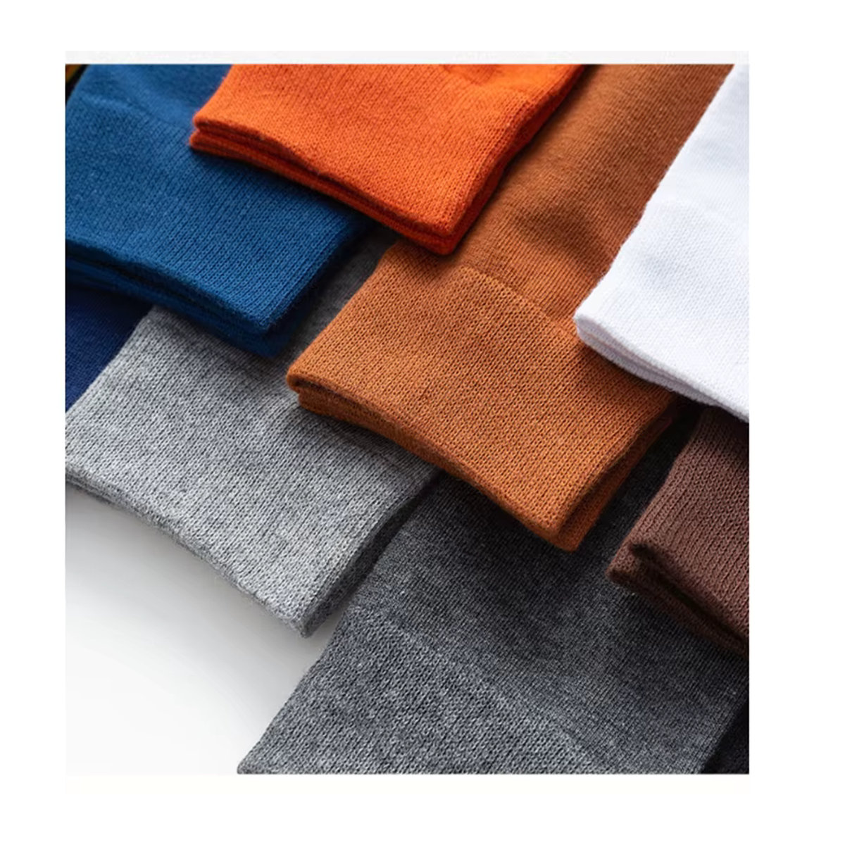 ZYCSNH Herren Socken im 5er oder 10er Pack, Bunt, Business Casual Socken für Frühling und Herbst, Größe 38-45 - Bild 5