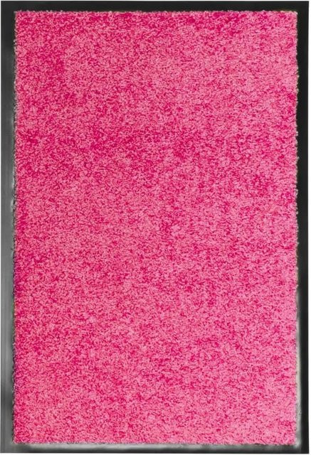 vidaXL Fußmatte Rosa, waschbar und rutschfest, B/B: 40 x 60 cm - Bild 1