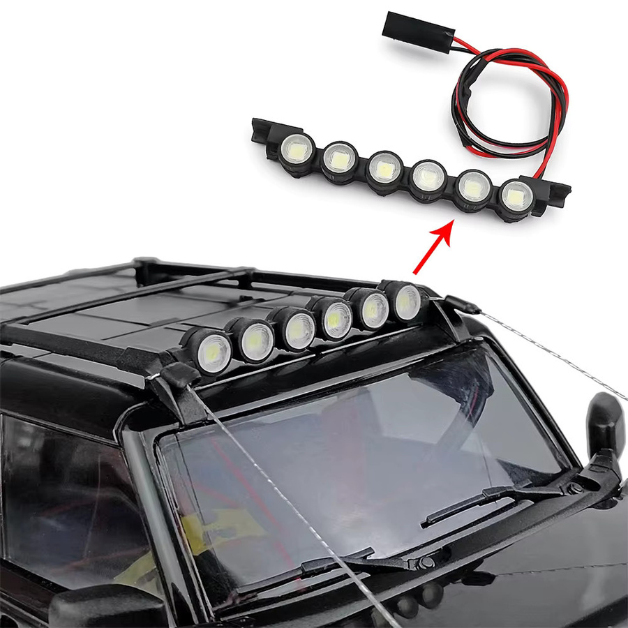 Axspeed Dach Licht LED, Zubehör, Kunststoff, Schwarz - Bild 2