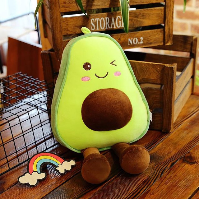 Bai Fen Bai dolls and toys Avocado Puppe Plüschtier, grün, 80cm - Bild 1
