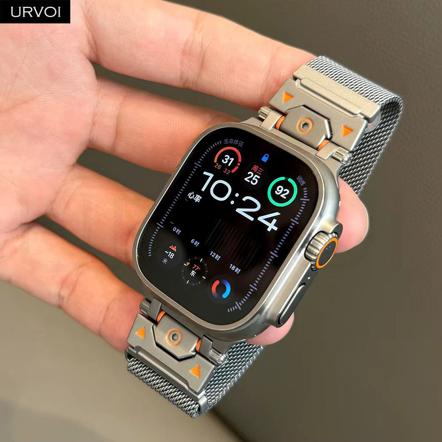 URVOI Uhrenarmband Titans Eyes Milanese Loop, 49 mm - Bild 2