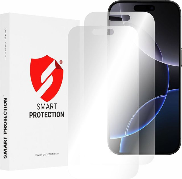 Smart Protection Premium Classic Displayschutzfolie für Apple iPhone 16 Pro, transparent, 2er Set - Bild 1