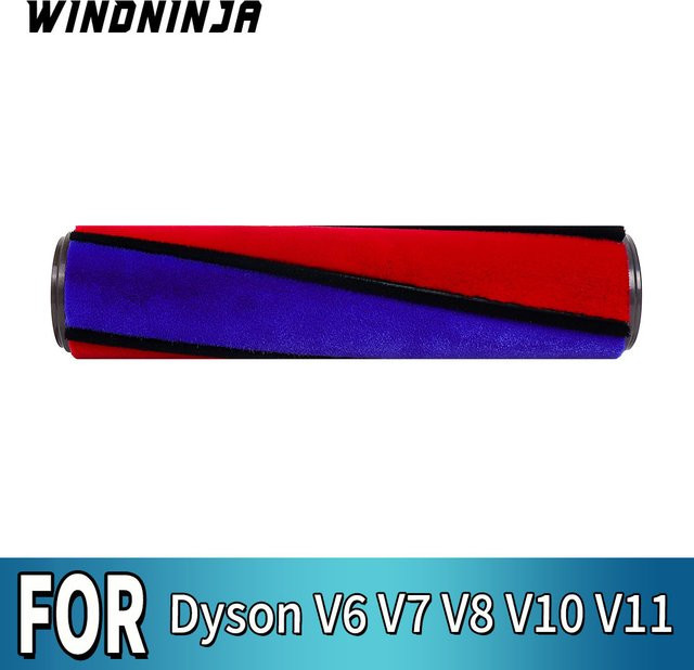 Weiche Rollenbürste für Dyson V6 V7 V8 V10 V11 Staubsauger als Teppichbürste und Samtrollenbürste in Multicolour - Bild 1