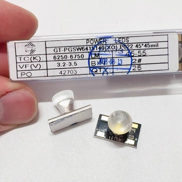5er Set LED Filament Lampen mit Aluminium Basisplatte in Gold/Messing und weißem Licht 6250-6750K - Bild 1