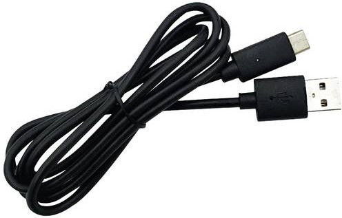 GW Instek LCR-205 USB-Stromversorgungskabel mit USB-A und USB-C in Schwarz - Bild 1