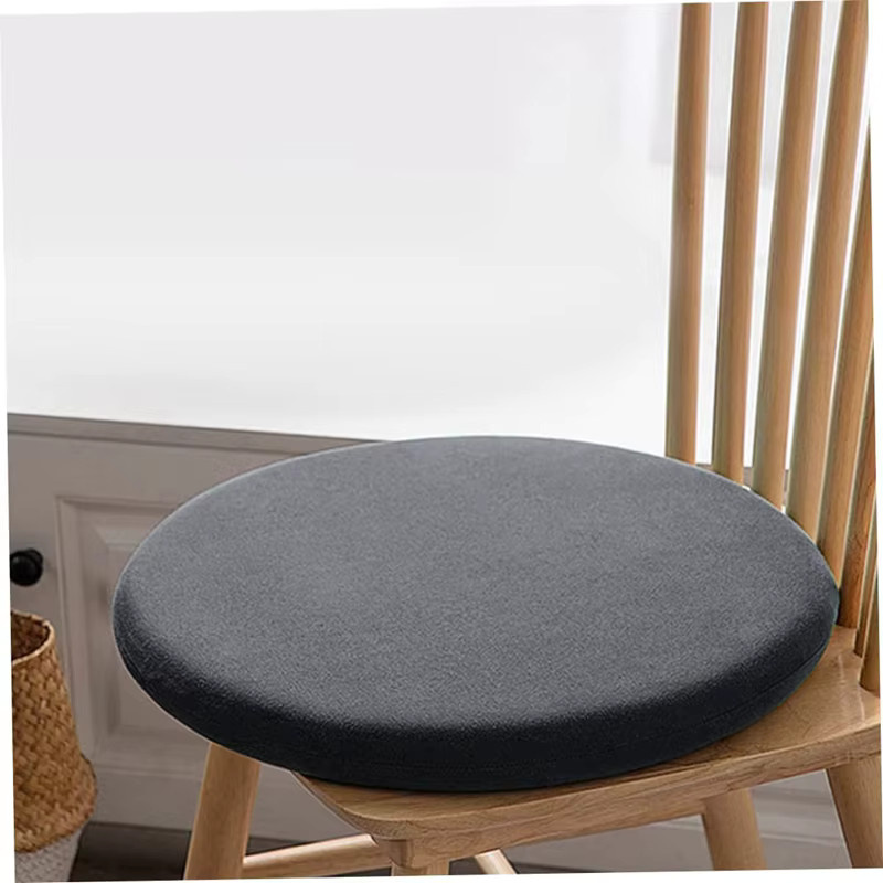 Rundes Memory-Schaum Sitzkissen von inyahome in Hellblau zur Unterstützung beim Sitzen und zur Entlastung - Bild 2