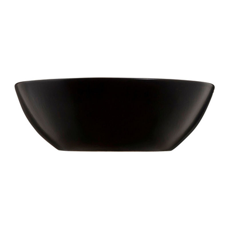 Schöner Wohnen Kollektion Aufsatzwaschbecken Sati Keramik Mattschwarz B/H/T: 60 x 14,2 x 42 cm - Bild 4