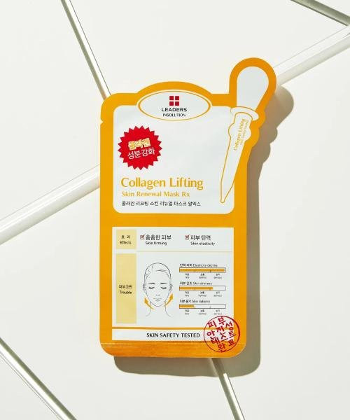 Leaders Cosmetics Insolution Kollagen Lifting Hauterneuerungsmaske Rx, 10 Blatt - Bild 1