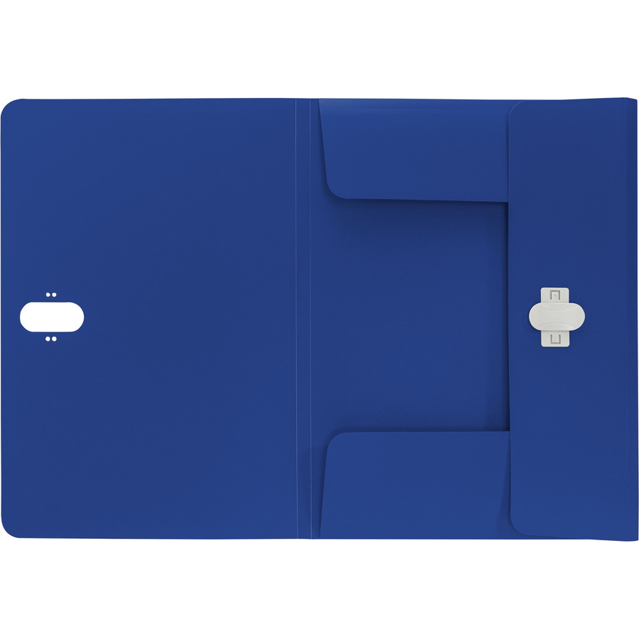 Leitz Dokumentenmappe Recycle Klemmmappe A4 Blau mit Blauer Engel Zertifizierung - Bild 2