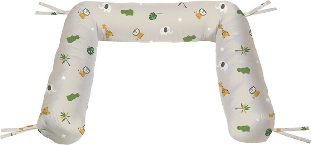 Bornino Home Nestchenschlange aus Baumwolle in Beige, 180 cm - Bild 1