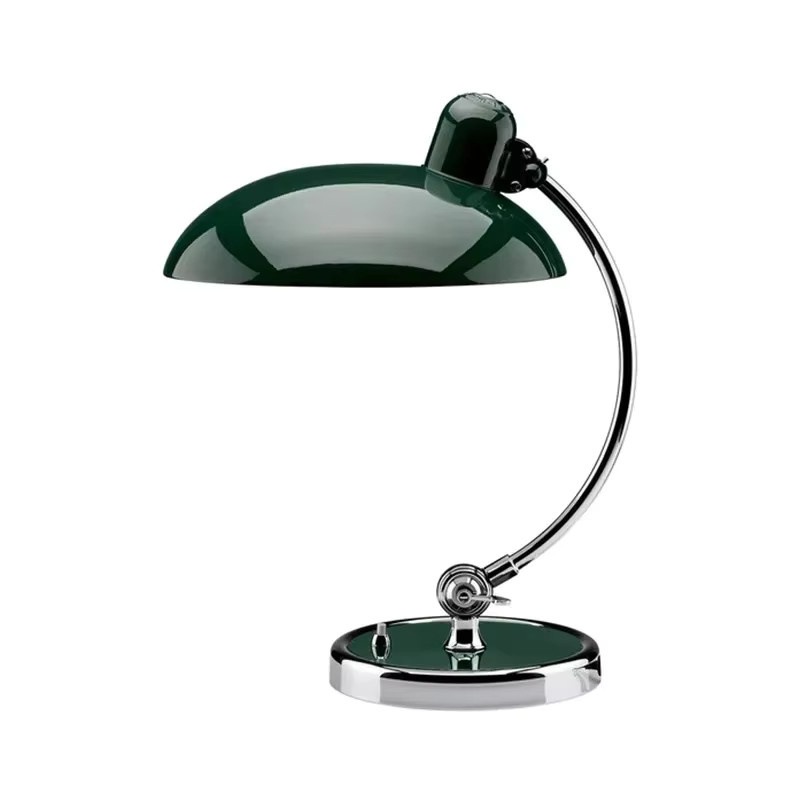YongYing Lumin Bauhaus LED Schreibtischlampe aus Metall, verstellbare Retro Nachttischlampe für Schlafzimmer und zum Lesen - Bild 1