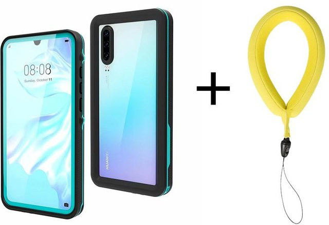 Weft Wasserdichte IP68 Unterwasser-Schutztasche für Huawei P30 Pro in Transparent - Bild 1