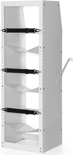 VEVOR Kältemittel-Flaschenregal mit Halterung für 3 Flaschen à 30-50 lb, Gasflaschenständer für Freon, Sauerstoff und Stickstoff, H x B x T: 117,0 x 35,5 x 35,5 cm - Bild 1