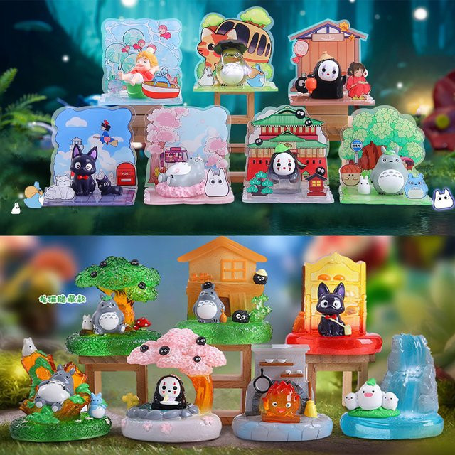52TOYS Hayao Miyazaki Anime Märchenfiguren Blind Box Figuren, Bunt / Mehrfarbig - Bild 1
