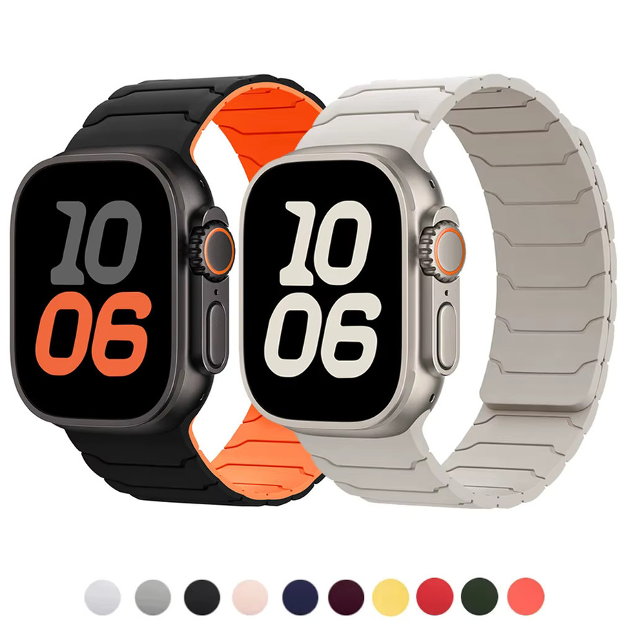 Magnetisches Silikonarmband, Unisex - Bild 2