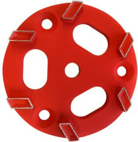 Roll Diamantscheibe V6 rot Durchmesser: 160 mm - Bild 1