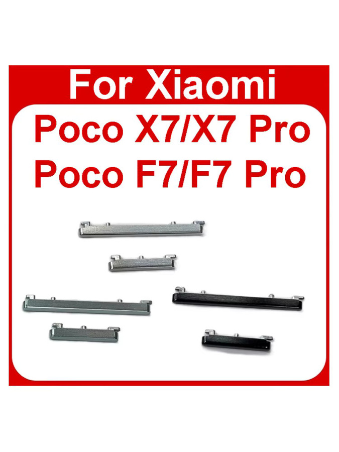Xiaomi Poco X7 F7 Pro Seitentasten-Flexkabel mit Ein/Aus-Schalter und Lautstärketasten in Grün - Bild 2