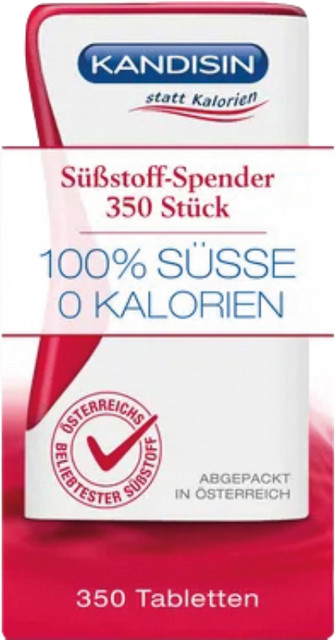 Kandisin Classic Süßstoff-Spender 350 x 26 g - Bild 1