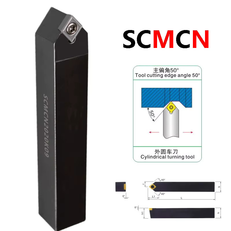 LIHAOPING Externe Drehmeißel für CNC-Drehmaschinen mit CCMT-Einsätzen - Bild 2
