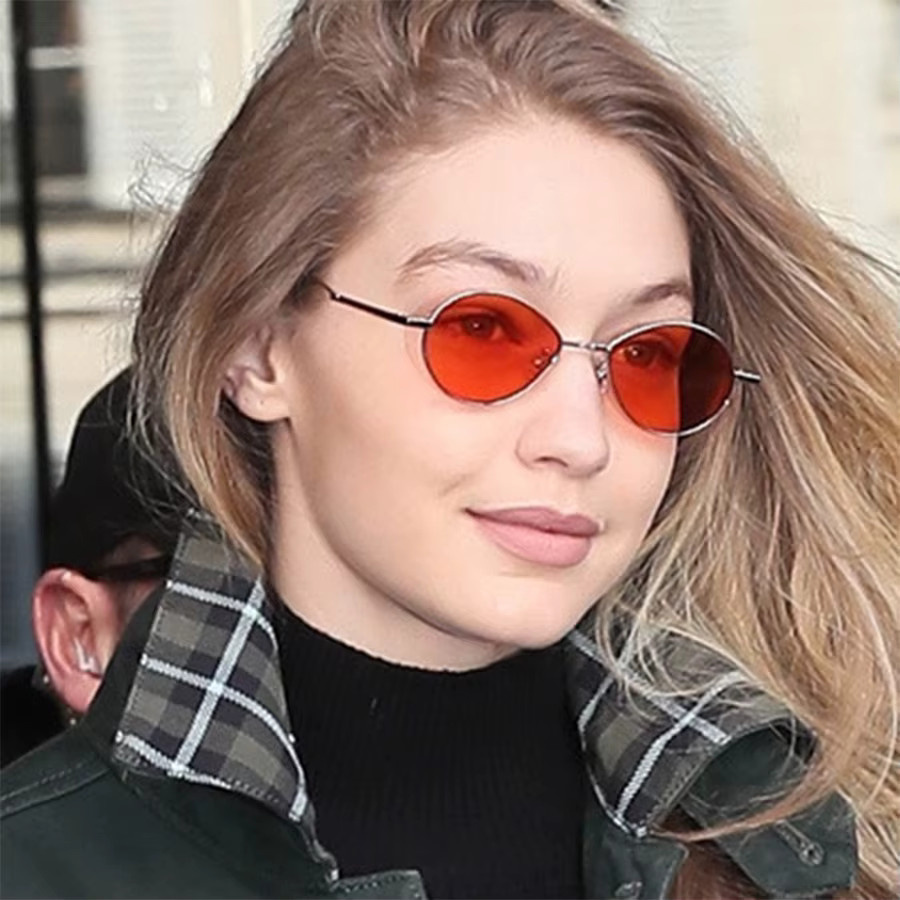 Hindfield Sonnenbrille, rund, Vollrand, Metall - Bild 2