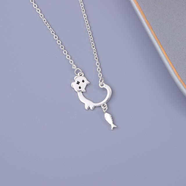GaGa-Duck Halskette, 925 Silber, Unisex - Bild 1